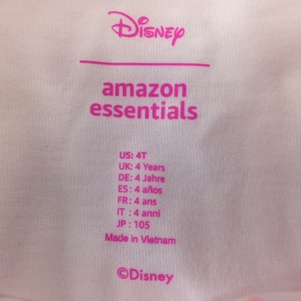 Disney Princess Amazon Essentials Girls Mix-and-Match Outfit 5pcs Set Unopened - Picture 5 of 16